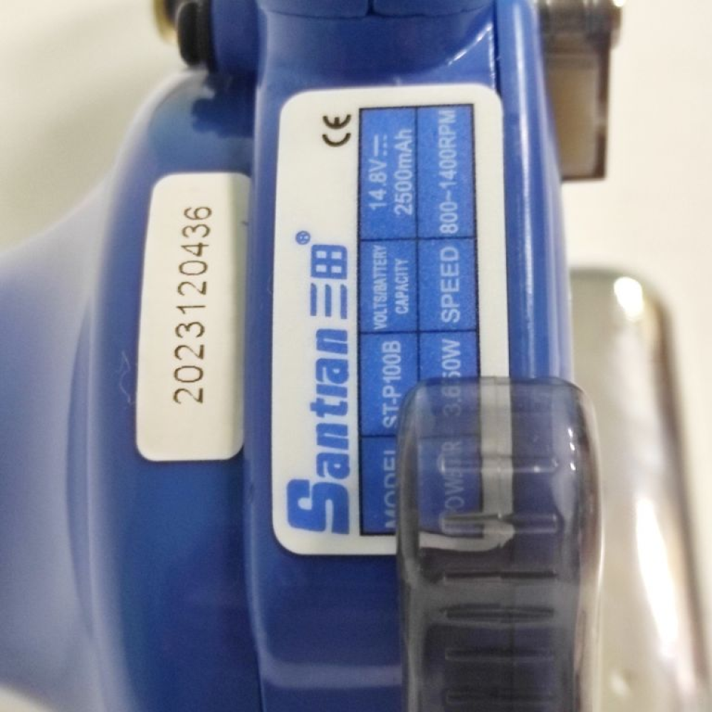 Раскройный нож Santian с серводвигателем и двумя аккумуляторами RCS-100B, 14.8V, 3.6-150 W, 5 скоростей (6850)