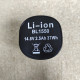Літій-іонний акумулятор BL1550, 14,8V 2,5Ah 37Wh для живлення акумуляторного електроінструменту