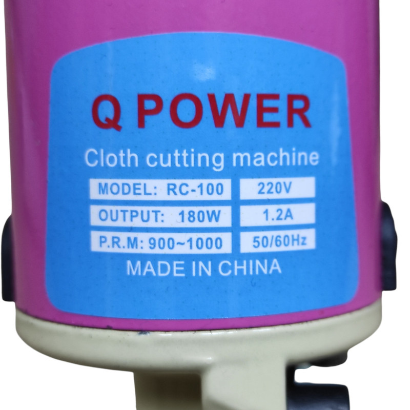 Дисковий розкрійний ніж Q POWER RC-100, 180 Вт, диск 100 мм