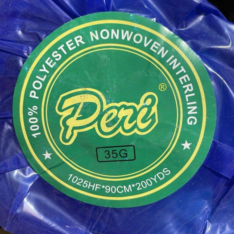 Флізелін клейовий Peri 35 г/м2 білий ширина 90 см довжина 200 ярдів (7102)