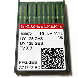 Голки для розпошивальної машини Groz-Beckert UY 128 GAS 90/14 FFG/SES (7156)