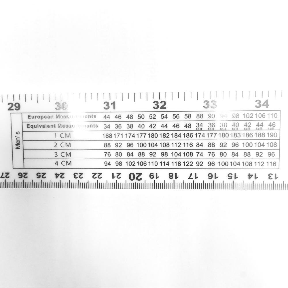 Линейка лекало портновская Peri FCS-1 пластиковая 100 см (6412)