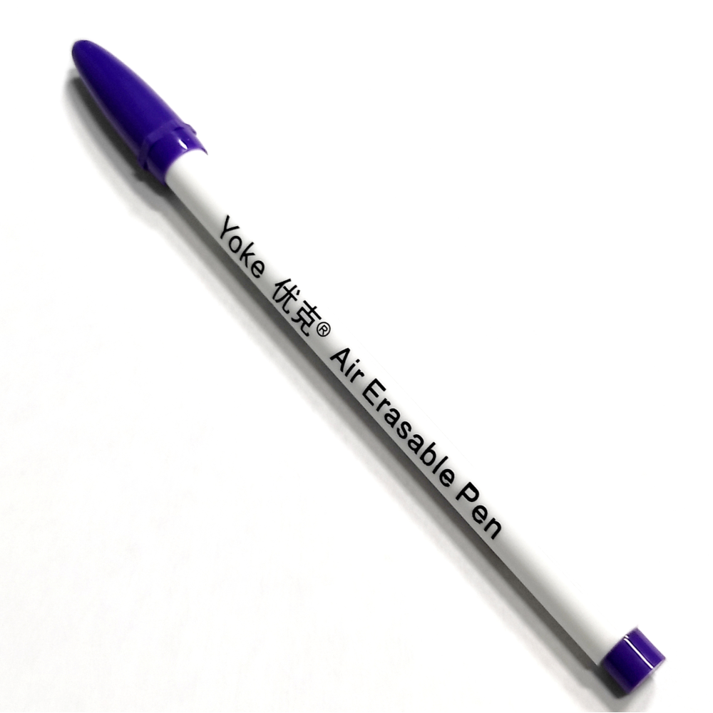 Маркер портновский для разметки Yoke Air Erasable Pen самоисчезающий, фиолетовый (5911)