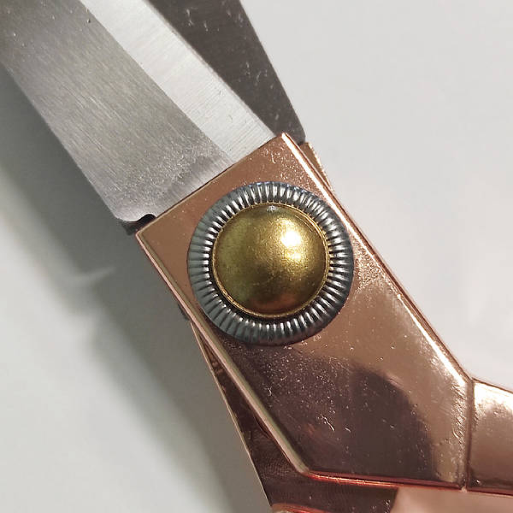 Ножиці швейні кравецькі COPPER HANDLE довжина 25 см колір ручки мідь (6745)