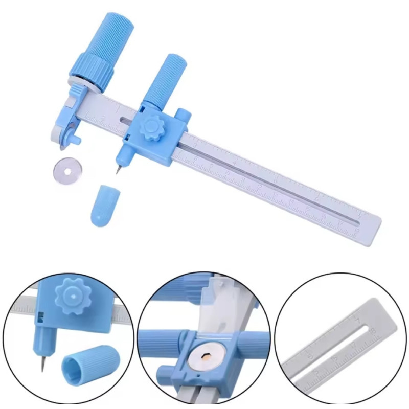 Ротаційний циркуль-різак Rotary Compass Cutter, RMC-1 для вирізання кіл