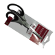 Ножиці Axent Duoton Soft 6102-01-A, 21 см, прогумовані ручки, сіро-чорні (2880)