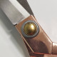 Ножницы швейные портняжные COPPER HANDLE длина 25 см цвет ручки медь (6745)