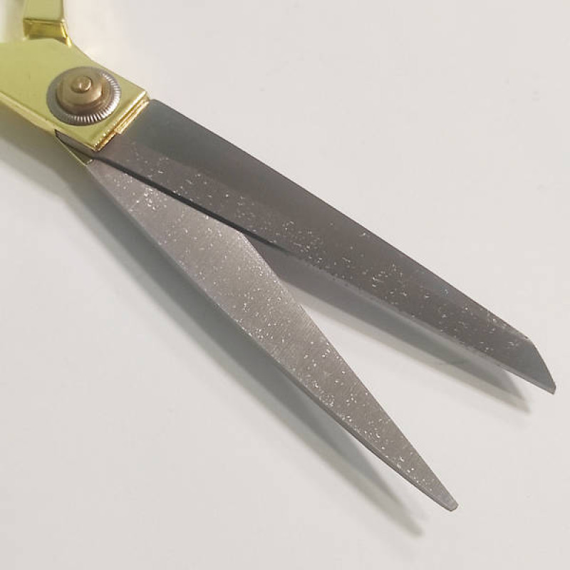 Ножницы швейные портновские GOLDEN HILT длинна 25 см золотистая ручка (6040)