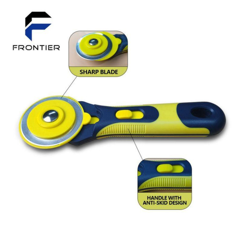 Нож роликовый для резки ткани, бумаги FRONTIER RC диаметр 60 мм (6529)