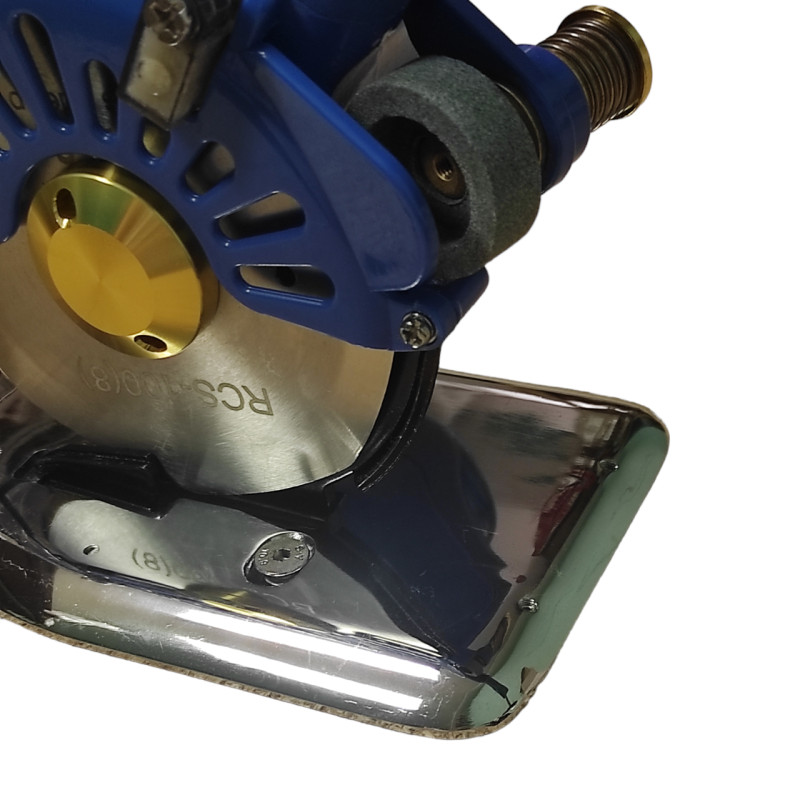 Дисковий електричний розкрійний ніж RCS-100 з діаметром леза 100мм, 220 V, 200 W (6581)