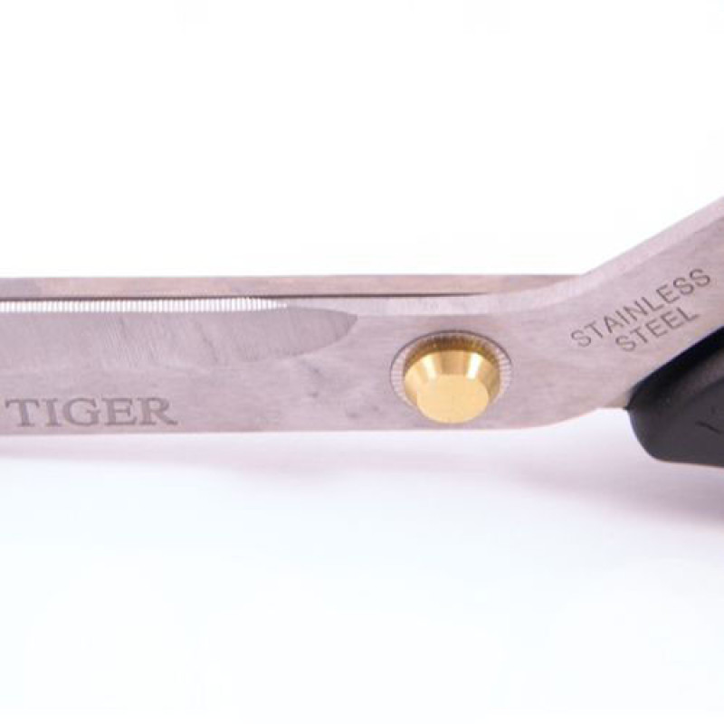 Ножницы швейные портновские TIGER 200 мм (8 “) пластиковая ручка GL118 (6046)