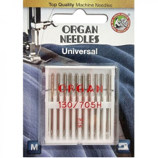 Иглы швейные универсальные ORGAN №110 для бытовых швейных машин блистерная упаковка 10штук