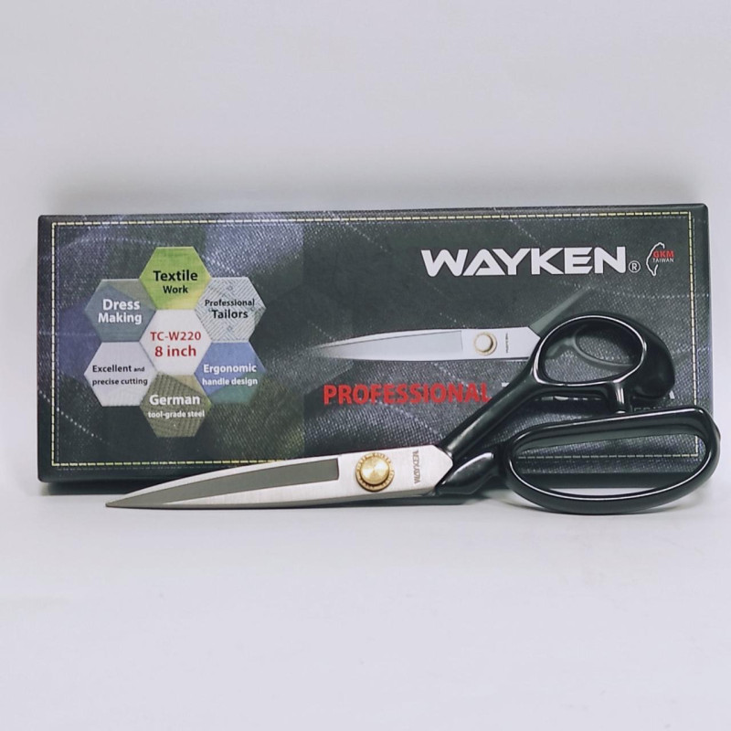 Профессиональные портновские ножницы TC-W280 WAYKEN 280мм (11“) лезвия - немецкая инструментальная сталь (6715)
