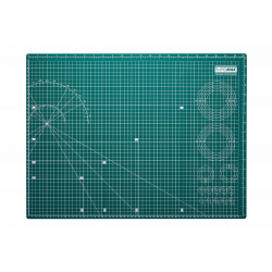 Килимок для різання BUROMAX А2 (60 х 45 см) двосторонній самовідновлюваний тришаровий (6216)