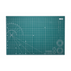 Килимок для різання BUROMAX А3 (45 х 30 см) двосторонній самовідновлюваний тришаровий (6217)
