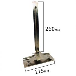 Затискач для тканини вертикальний YOKE CL-10AA, 115 мм ширина, 260мм висота затискача (металевий) (6453)