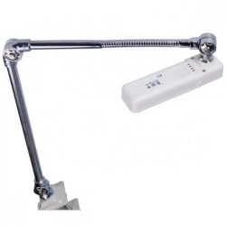 Світильник - лампа ZHT LED 98TS для промислових швейних машин на струбцині 40 світлодіодів 7W, 220V з вилкою (6514)
