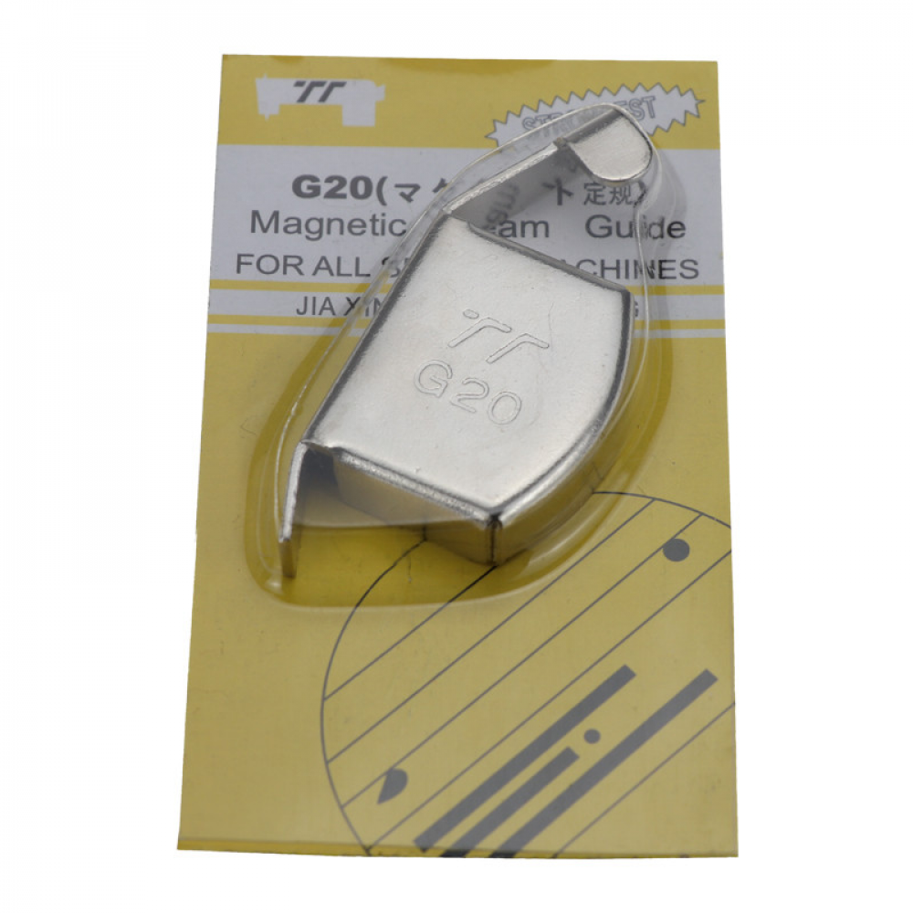 Лінійка - магніт обмежувальна G20 для рівного рядки 5,5 см(загальна довжина) (6291)