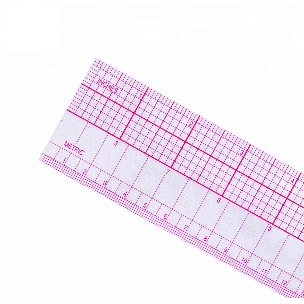 Линейка портняжная раскройная с разметкой прямая 45см №11 (5787)