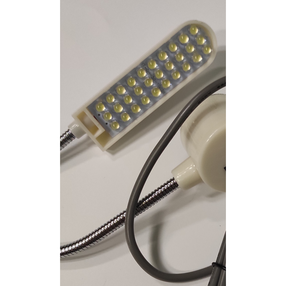 Світильник - лампа Hotfox H-30A енергозберігаючий для швейних машин на магніті 30 світлодіодів 1.5W, 220V (6388)