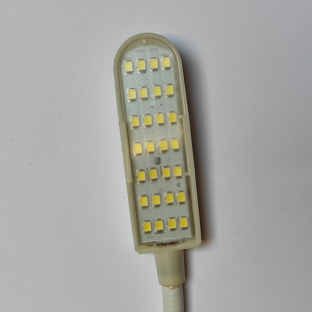 Світильник - лампа AOM-21А енергозберігаючий для швейних машин на магніті 28 світлодіодів  4W, 220V (6396)