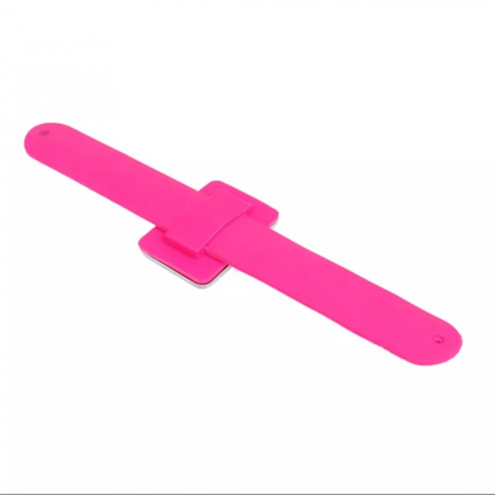 Голківниця - браслет магнітна на зап'ястя для шпильок, голок рожева (6202)