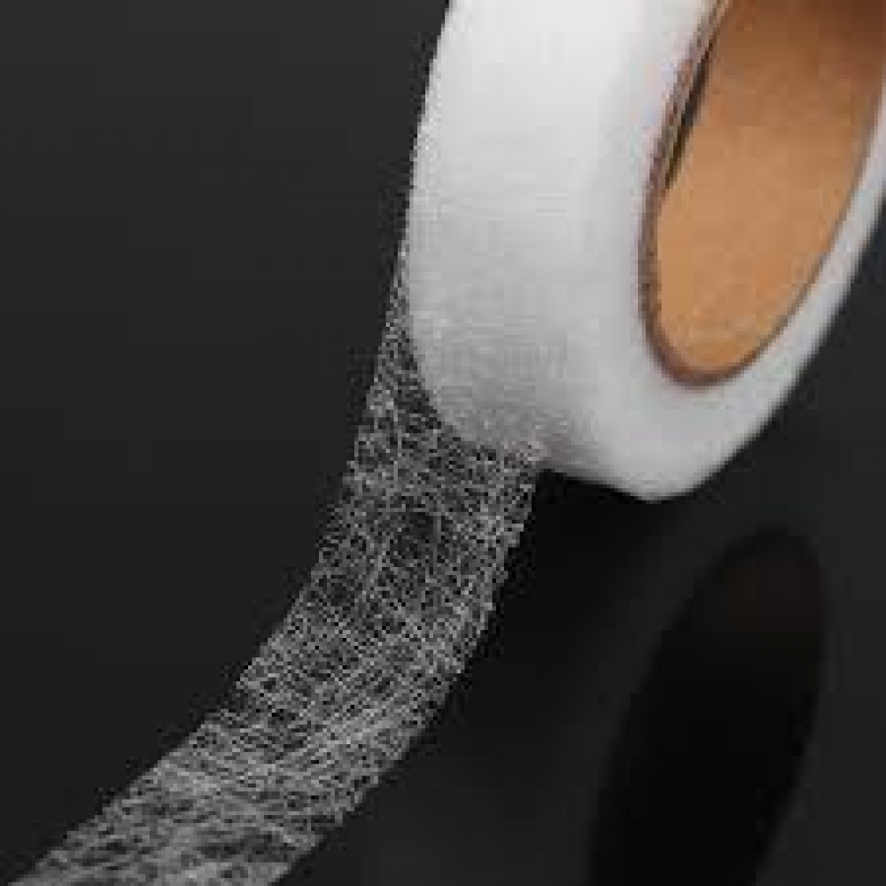 Павутинка клейова без паперової основи ширина 30 мм довжина 100 м біла (6081)